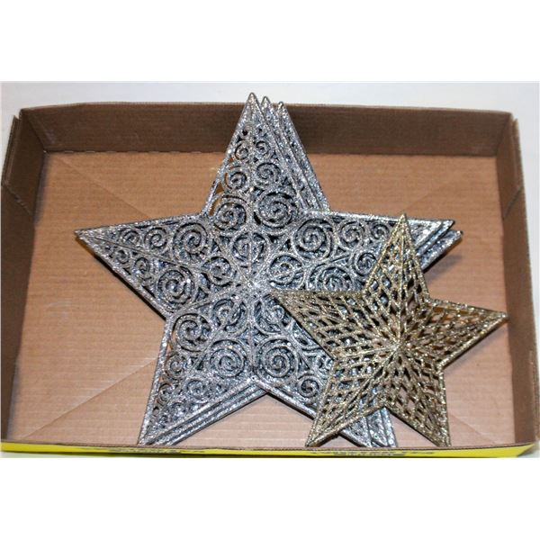 DECORATIVE SPARKLING STARS