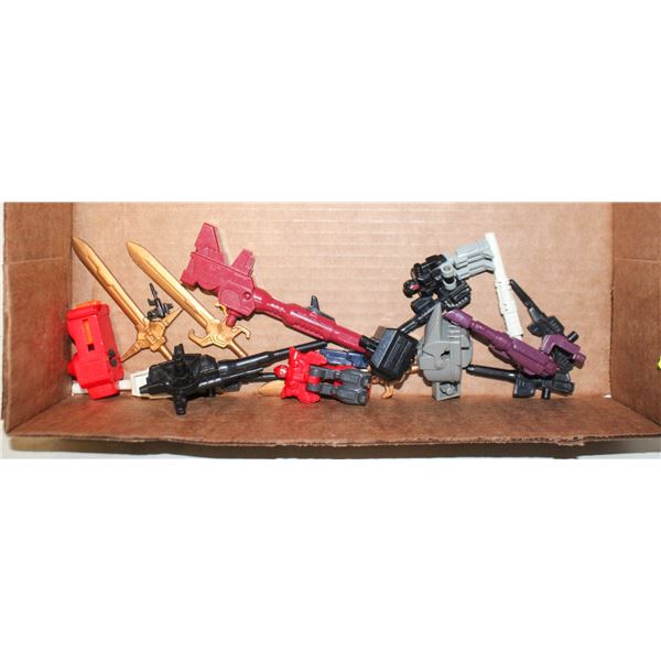 MISC. TRANSFORMERS WEAPONS ETC.