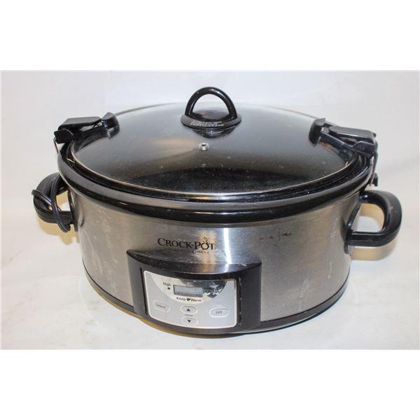 CROCK-POT PROGRAMABLE SLOW COOKER