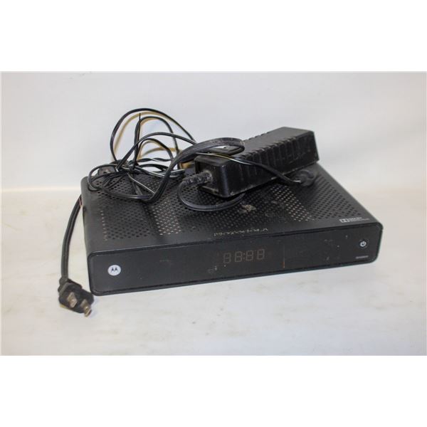 MOTOROLA SET TOP CABLE BOX