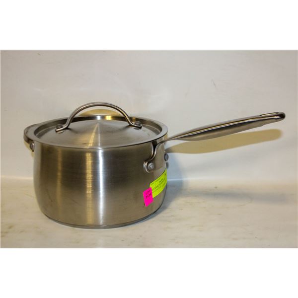 BEAUMARK STAINLESS STEEL SAUCEPAN W/LID