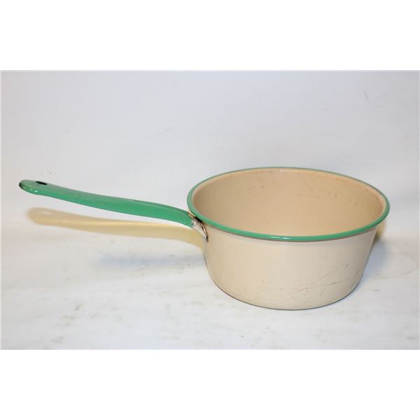 VINTAGE KOCKUMS ENAMEL SAUCEPAN