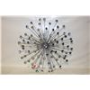 Image 1 : SILVER STARBURST WALL DECOR 20”