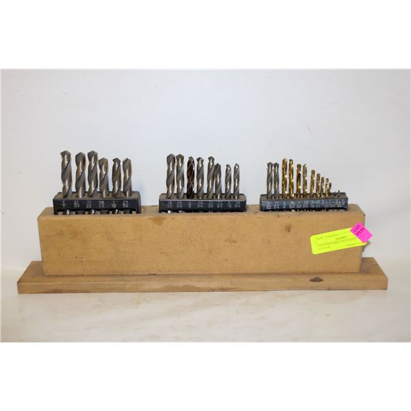 ASSORTED DRILL BITS WITH CUSTOM