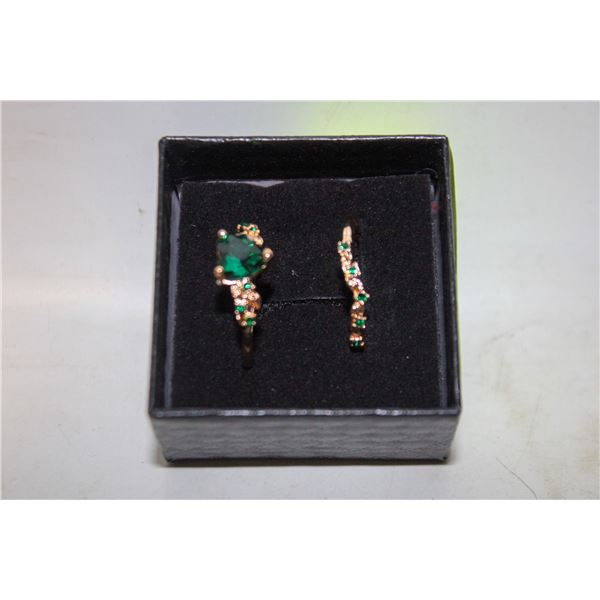NEW 2PCS/SET RING SET SZ8