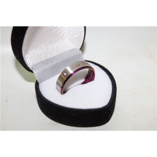 NEW LOVE FOREVER MEN'S BAND SZ11