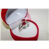 Image 1 : NEW TWO HEARTS SHAPE RING SZ8