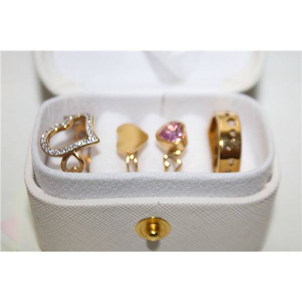 NEW 4PCS/SET RING SET SZ9