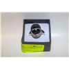 Image 1 : NEW BLACK STONE MEN'S RING - SIZE11
