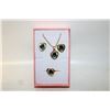 Image 1 : NEW NECKLACE AND RING WITH EARRINGS