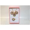 Image 1 : NEW NECKLACE AND RING WITH EARRINGS