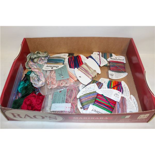 OVER 15  COTTON THREAD - NEEDLEPOINT/CROSS STITCH