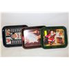 Image 1 : 3 VINTAGE COCA COLA METAL TRAYS