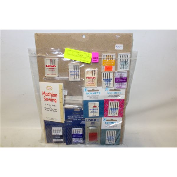 SEWING MACHINE NEEDLES