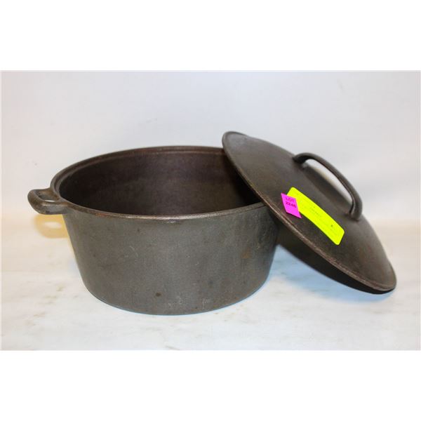 4QT CAST IRON DUTCH OVEN WITH LID-ESTATE