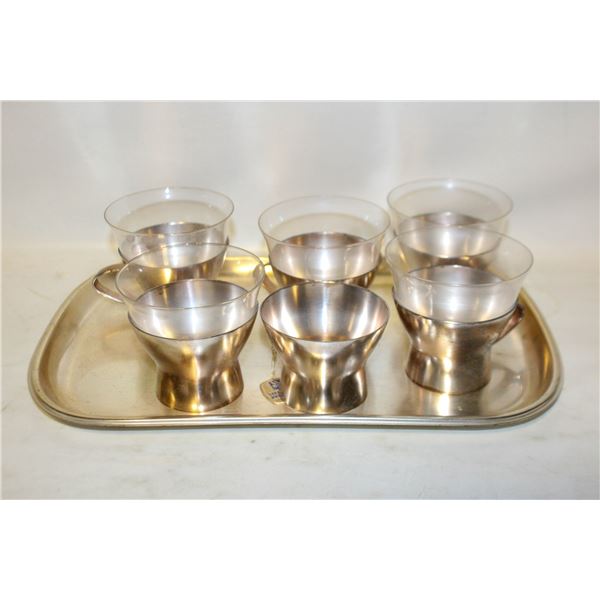 12 PCS WMF GERMAN TEA PUNCH SET