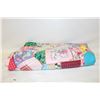 Image 1 : VINTAGE 1970'S PATCHWORK QUILT