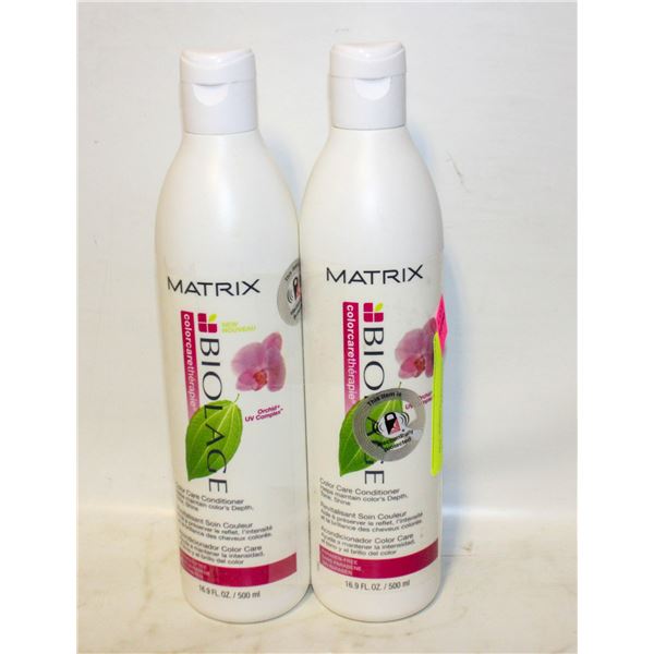 (2) 500ML MATRIX BIOLAGE COLOR CARE CONDITIONER