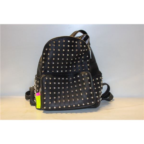 ESTATE STUDDED VEGAN LEATHER BACKPACK