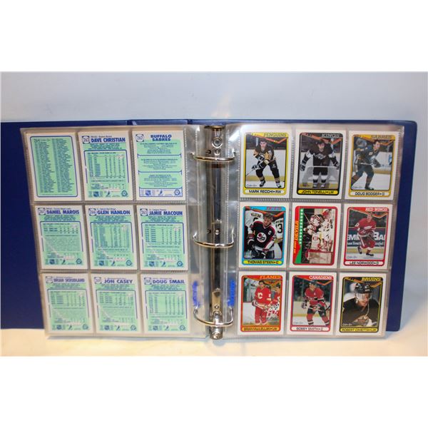 BINDER ALL OPC HOCKEY APPROX 482 CARDS