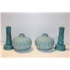 Image 1 : ITALIAN ART POTTERY CANDLESTICKS-SIGNED BALDELLI