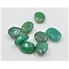 Image 1 : #271-NATURAL GREEN EMERALD GEMSTONES  52.50CT