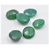 Image 1 : #337-NATURAL GREEN EMERALD GEMSTONES 45.55CT