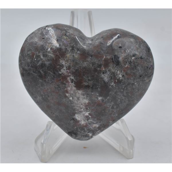 #79- NATURAL YOOPERLITE HEART SHAPE 163G