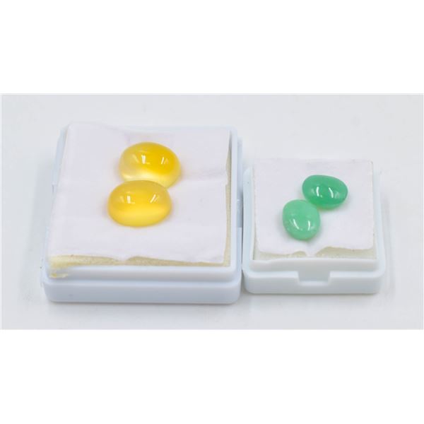 #288-NATURAL CHALCEDONY17.22CT. CHRYSOPRASE