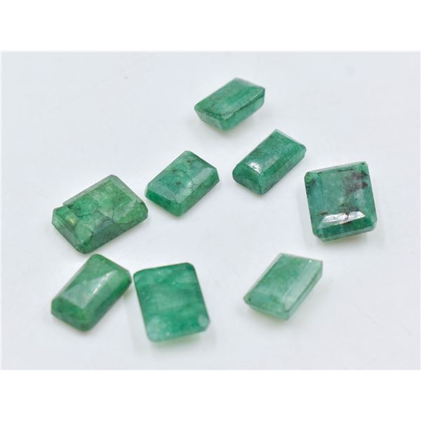 #269-NATURAL GREEN EMERALD GEMSTONES 50.50CT