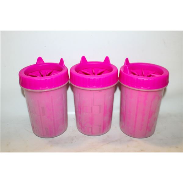 3 PACK PET PAW CLEANER FOR DOGS