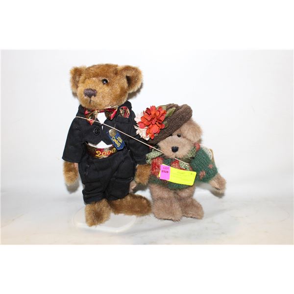 BOYDS & BRASS BUTTON COLLECTORS BEARS