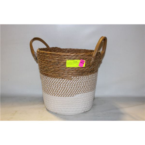 SHOWHOME EMBROIDERED FOOTSTOOL &