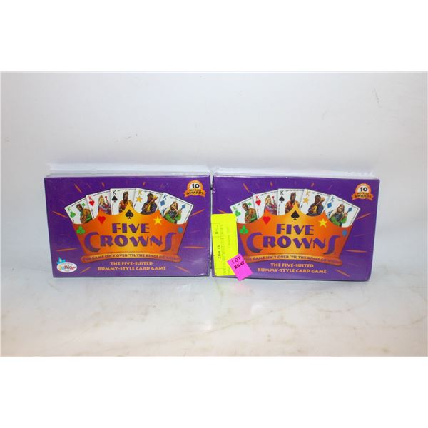2 PACKS SEALED FIVESTAR CROWN BOARD