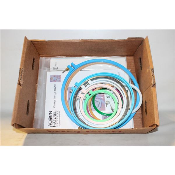 EMBROIDARY PATTERNS & HOOPS