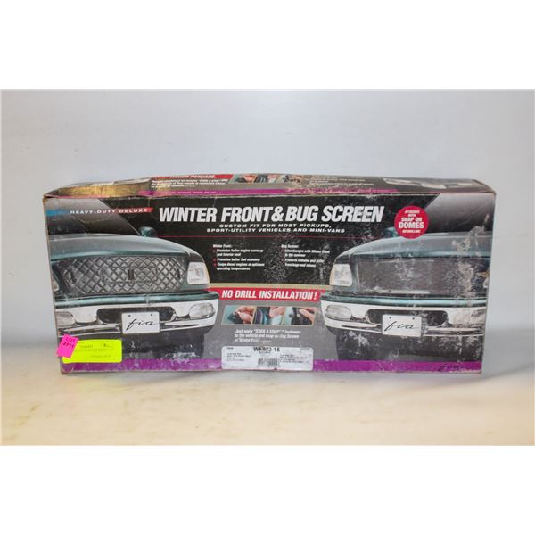 WINTER FRONT & BUG SCREEN