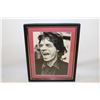Image 1 : FRAMED MICK JAGGER PHOTO
