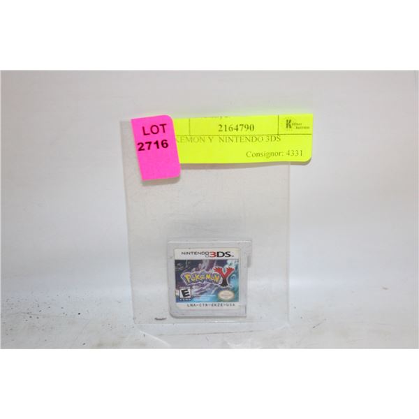 POKEMON Y  NINTENDO 3DS