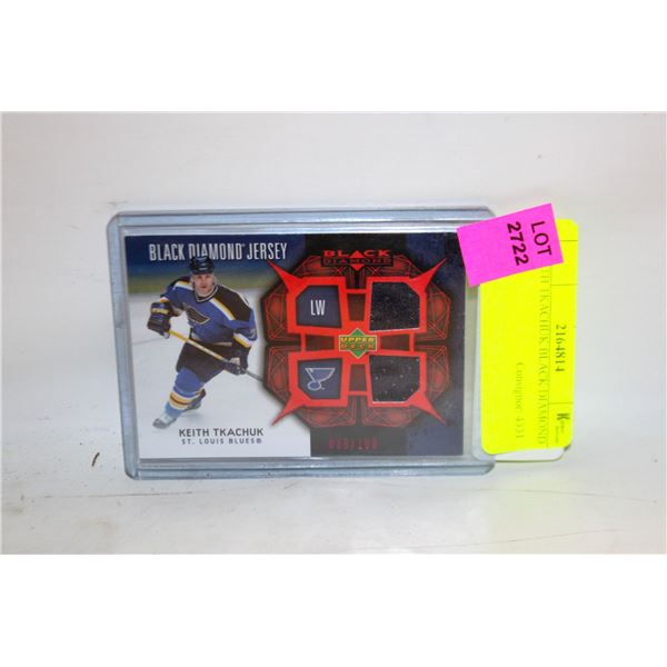 KEITH TKACHUK BLACK DIAMOND