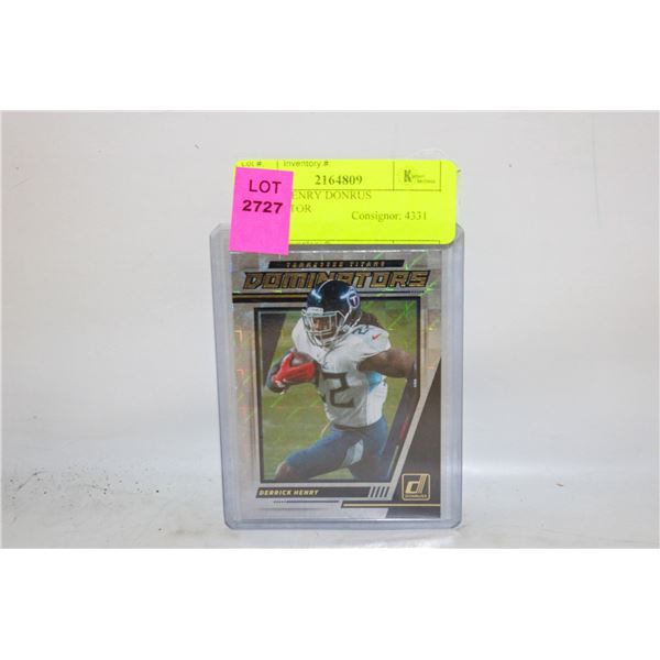 DEREK HENRY DONRUS DOMINATOR