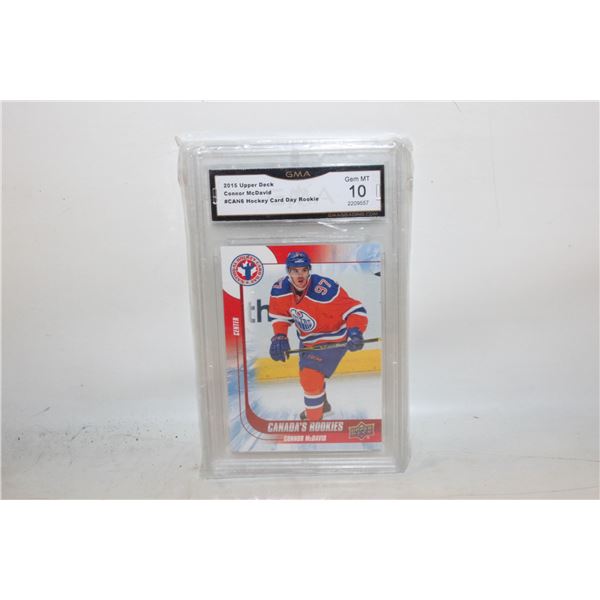 CONNOR MCDAVID 2015 UD ROOKIE