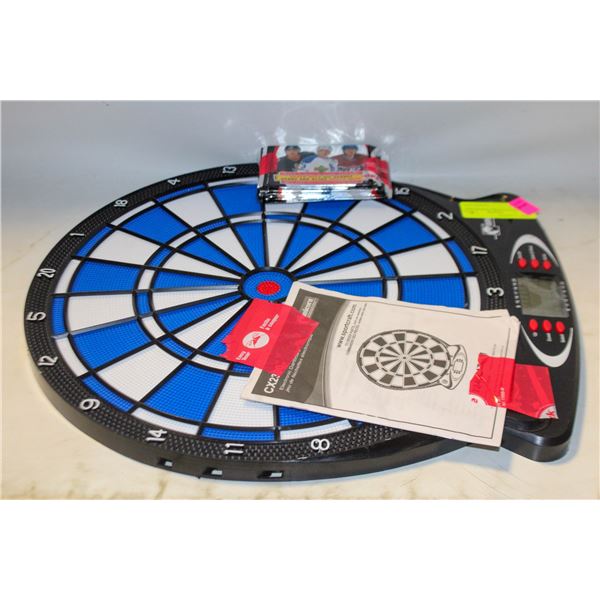 UNICORN ELECTRIC DARTBOARD WITH