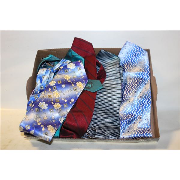 FLAT OF MENS TIES