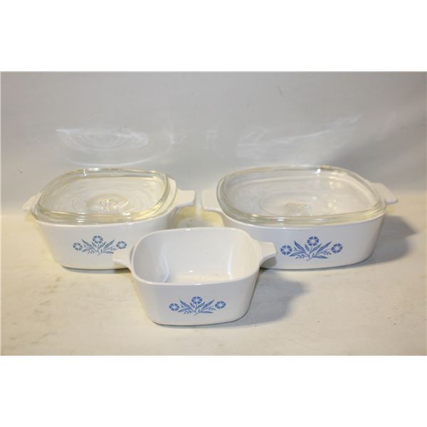 CORNING WARE CORNFLOWER CASSEROLE