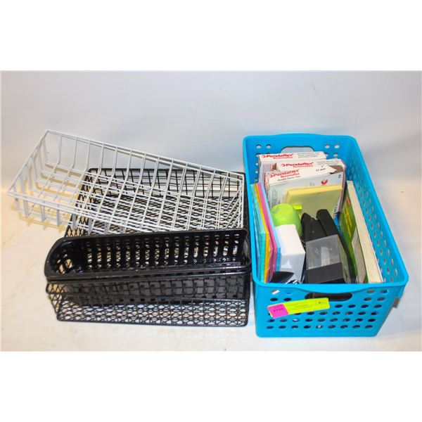 LOT OF OFFICE SUPPLIES