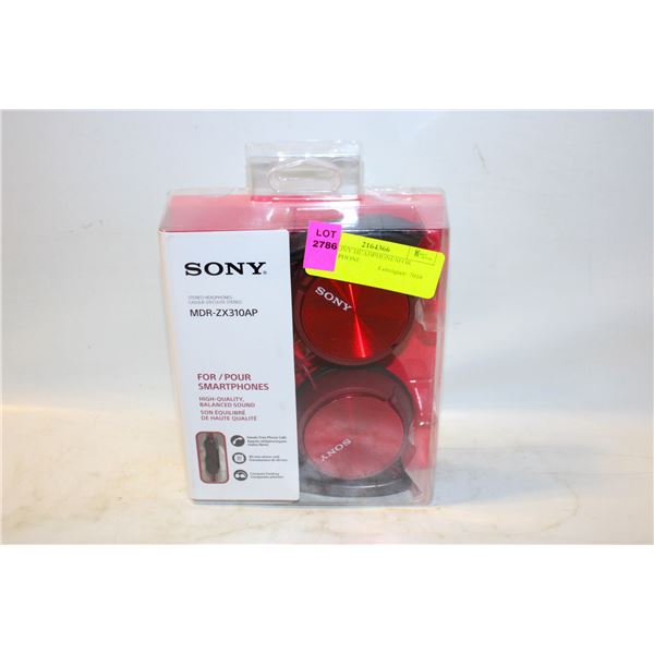 NEW SONY HEADPHONESFOR SMARTPHONE