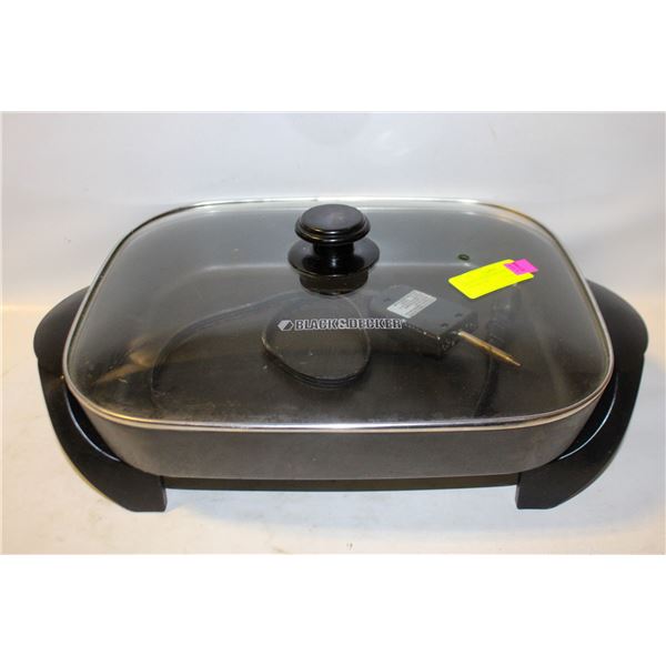BLACK AND DECKER ELECTRIC FRYING PAN
