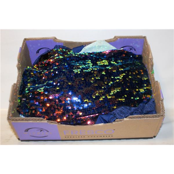 FLAT OF SKATING COSTUMES SIZE 10-12