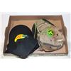Image 1 : JOHN DEERE AND BASS PRO SHOPS HATS