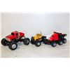Image 1 : 3 MONSTER TRUCKS TOYS